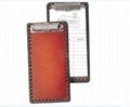 Faux Leather (PU, PVC) Or Genuine Leather menu holder / cover / folder 2