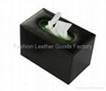 Faux leather (PU, PVC) Or Genuine Leather tissue box 3