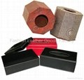 Faux leather (PU, PVC) Or Genuine Leather tissue box 5