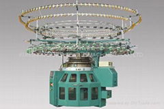 SINGLE KNIT 3，4 OR 6-COLOR   AUTO-STRIPER KNITTING MACHINE 