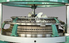 THREE-THREAD FLEECE KNITTING MACHINES