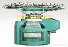 HIGH SPEED 4 TRACKS SINGLE JERSEY KNITTING MACHINES