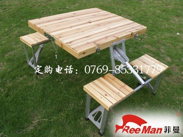 木質戶外折疊桌 3