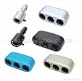 3+1 Ports Cigarrete Socket ,cigarrete lighter,car accessories,car decoration 1