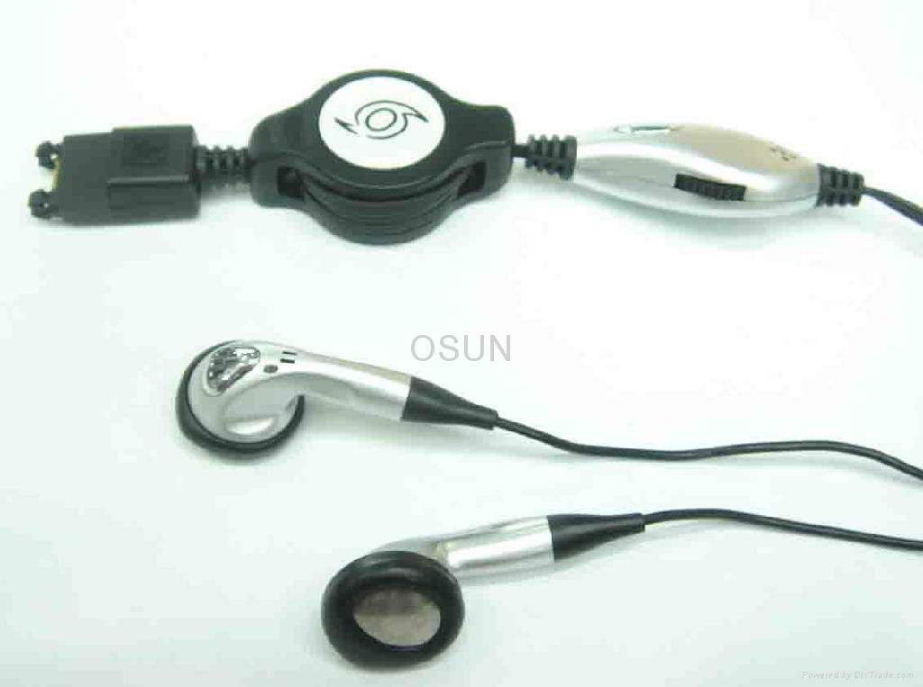 Volume control handsfree earphone for mobile phone