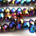 5040 crystal rondelle beads Crystal Technicolor Coating colour wholesale