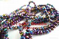 5040 crystal rondelle beads Crystal Technicolor Coating colour wholesale 3