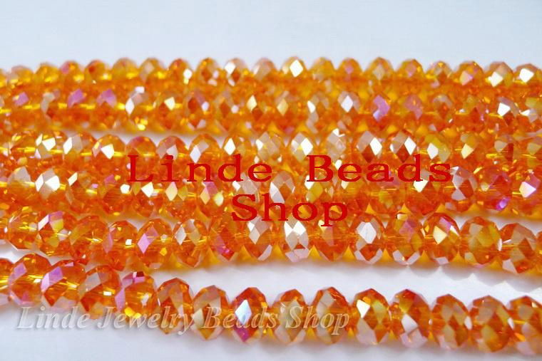 5040 crystal rondelle beads, crystal abacus beads, DIY jewelry beads, wholesale 4