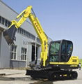 hydraulic crawler excavator 1