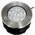 led underground light with stainless