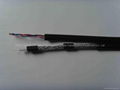 75ohm coaxial cable RG59 Siamese/composite 3