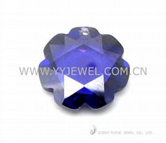 Synthetic colored gemstones at factory prices