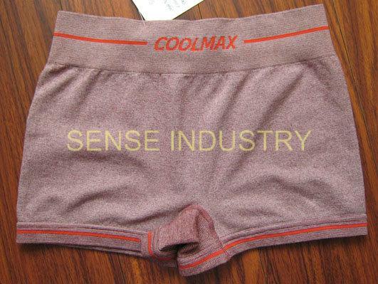 coolmax seamless men's boxer