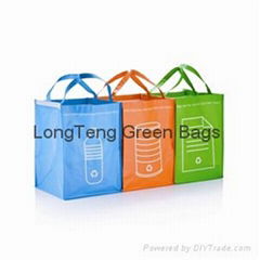 woven pp bag with 3 bags