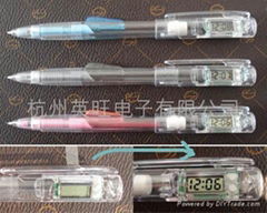 Mechanical Pencil/Propelling Pencil With Digital Watch