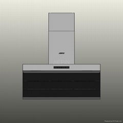 Stainless steel range hood