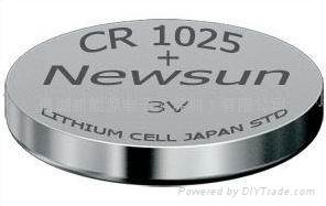 CR1025超薄纽扣电池 