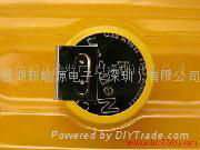 CR2032 3V battery with tag PVC Tab pin 