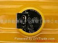 CR2032 3V battery with tag PVC Tab pin