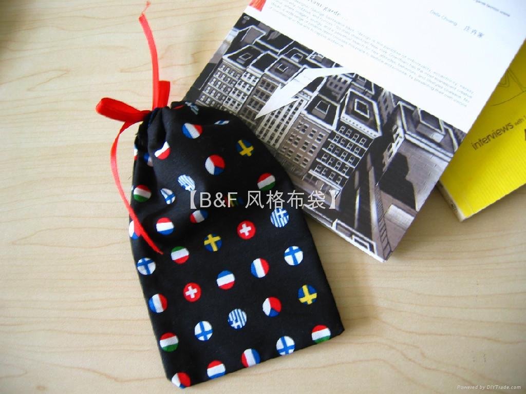 北京 风格定制  束口小布袋小丝袋小绒袋 3