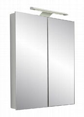 Aluminum Mirror Cabinet - Medicine Cabinet