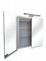 SENSE 600 Aluminium Mirror Cabinet