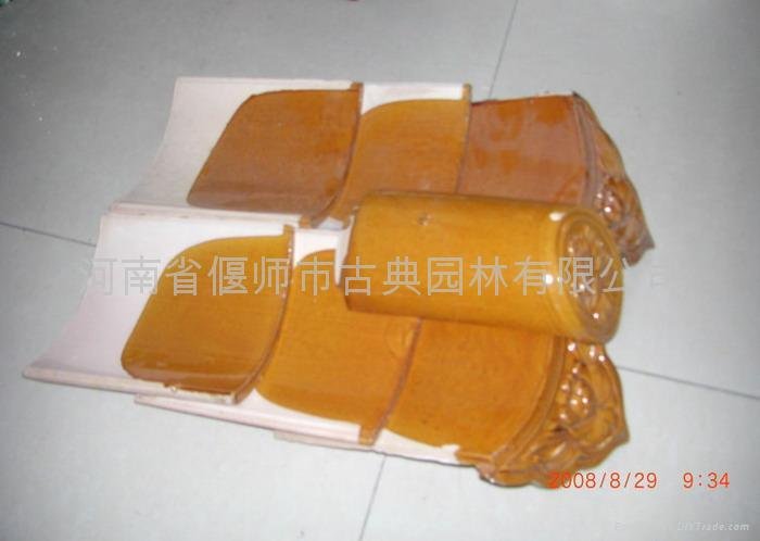 chinese traditional glazed roof tiles 2