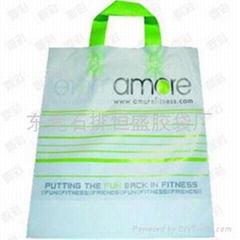 plastic handle bag  shopping bag   plastic bag   polybag