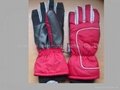 100% Polyester woven ski glove