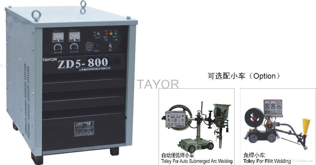 Thyristor Controlled Automatic Submerged Arc Welding Machine (ZD5-1000)          2