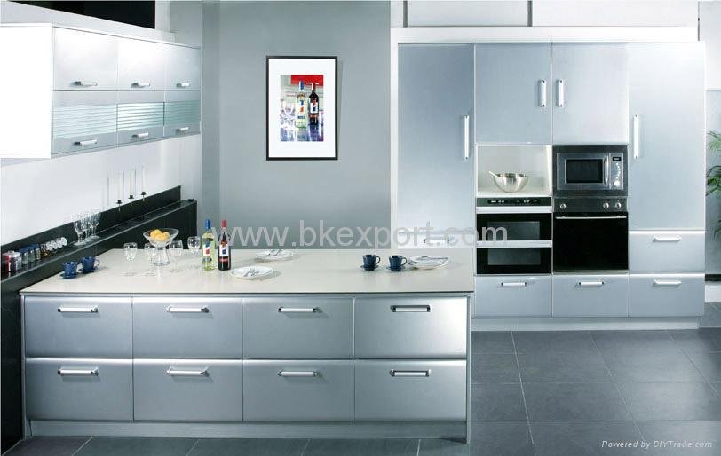 UV Lacquer Kitchen Cabinets (Covered with melamine) 3