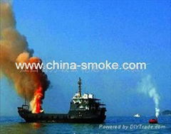 Marine life-saving smoke signal, Distress smoke signal for lifebuoy