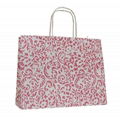 Floral Kraft Paper Bag  3