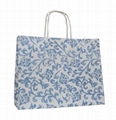 Floral Kraft Paper Bag  4