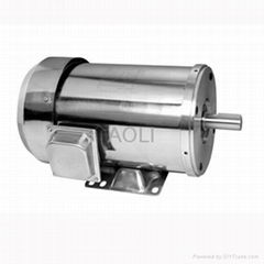 three resistant stainless steel motor