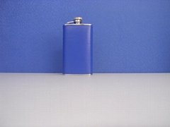 Leather hip flask /stoup /stainless steel hip flask