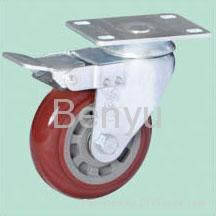 Medium-duty High Quality Super Polyurethane Casters 4