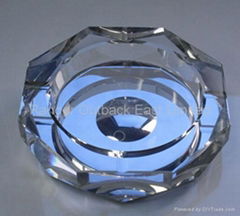 Crystal ashtray