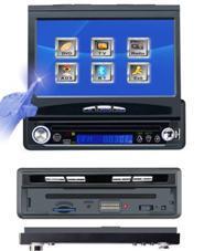 7''LCD 1 din car dvd player with GPS 