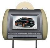 7'' TFT LCD monitor headrest dvd player with game function