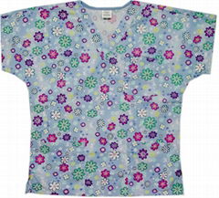 V Neck Shaidy Daisy Top