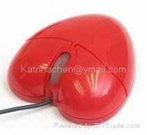SUNICE USB Heart Optical Mouse(SH-505A)