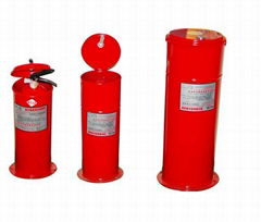 Self-Spring Fire Extinguisher Protective