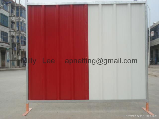 colorbond fence city panel prestige hoarding temporary steel hoarding 4