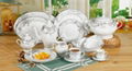 49 pcs super white dinnerware 1