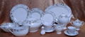 49 pcs super white dinnerware 2