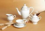 15(17)pcs super white tea/coffe set