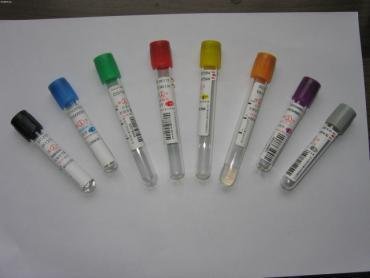 vacuum blood collection tube (vacutainer) 2