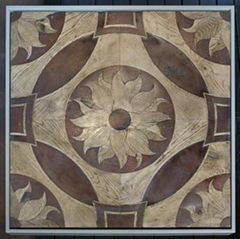 INLAID WOOD FLOOR (wood flooring, parquet floor, wood floors, wooden floor)