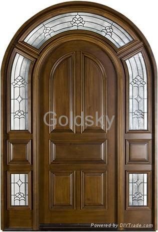 Arc Wooden Door 3